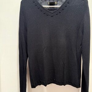 Black Knit Sweater
